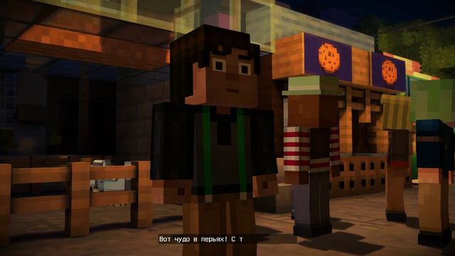 Minecraft Story Mode-#2-Курицааа... ВАХ ВАХ! смотреть онлайн