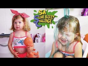 ✿ Челлендж СЛАЙМ БАКЕТ Куклы и Слизь на Голову Вызов Принят Челленджи Dolls Slime Bucket Challenge