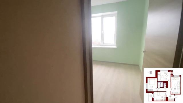 ЖК Задонье 3-комнатная 77,5 кв.м. смотреть онлайн