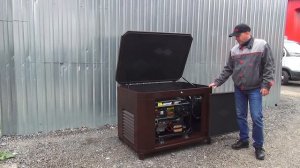 Контейнер кожух для генераторов до 9 кВА шумозащитный, всепогодный.