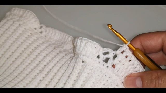 Шапка крючком на Весну - Осень//Crochet Hat For Spring - Autumn