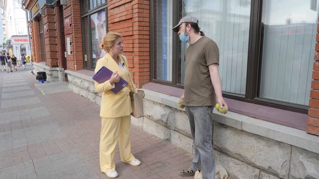 Евгения Куцуева - независимый кандидат в Госдуму собирает подписи жителей Уфы смотреть онлайн