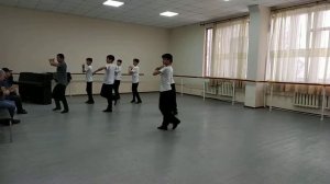Узбекский мужской танец. Uzbek national male dance.