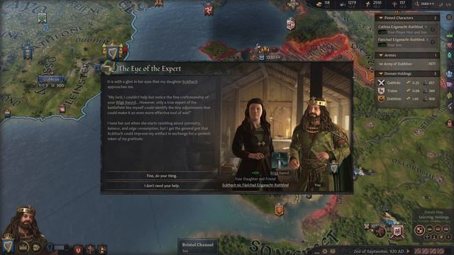 RESTORING WELSH LANDS - Crusader Kings 3 - Kingdom of Ireland #17 смотреть онлайн