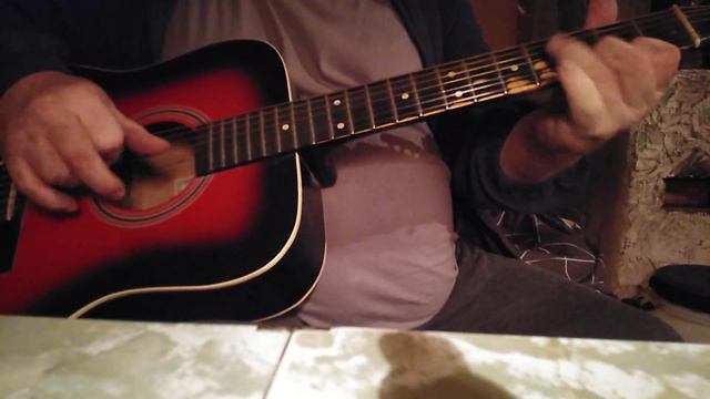Семиструнная гитара. Мелодия на тему,, вополе берёзка стояла". Russian seven - string guitar смотреть онлайн