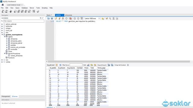 MYSQL WORKBENCH – Procedimientos almacenados – Video 56 смотреть онлайн