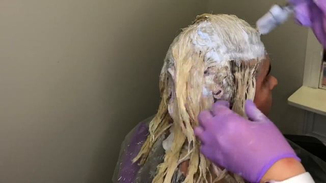 Осветление Тонирование волос. Блонд. Формула окрашивания. Матрикс смотреть онлайн