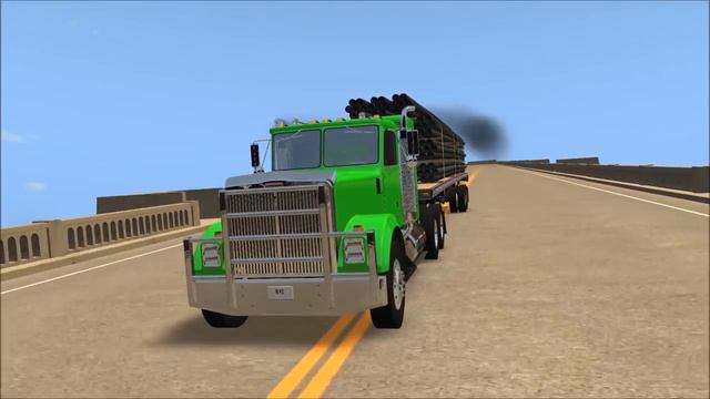 BeamNG Drive Trucks & Cars 100+ Speed Bumps High Speed Crashes смотреть онлайн