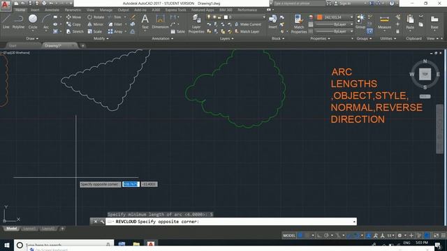 REVISIONS CLOUD COMMAND IN AUTOCAD 2017 COMPLETE TUTORIAL -005 смотреть онлайн