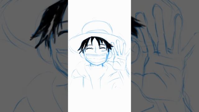 Monkey D. Luffy - JPG's drawing exercise смотреть онлайн