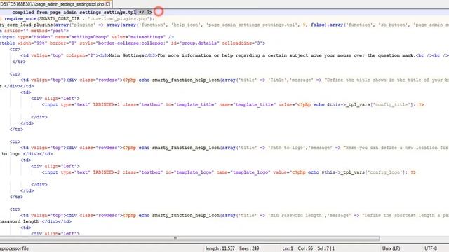 How to remove "compiled from page_header.tpl * ?" from SourceBans Templates смотреть онлайн
