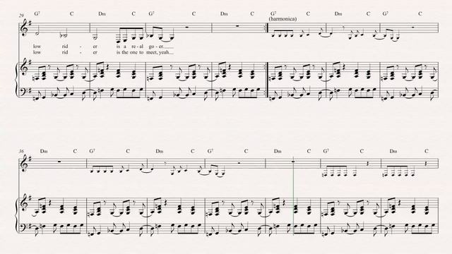 Alto Sax - Low Rider - War Sheet Music, Chords, & Vocals смотреть онлайн