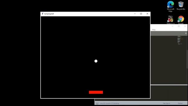 How to create jumping ball using python turtle смотреть онлайн