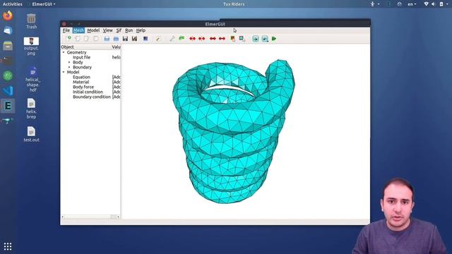 [Finite Element 8] Transient heat transfer (diffusion) simulation in Elmer Multiphysics смотреть онлайн
