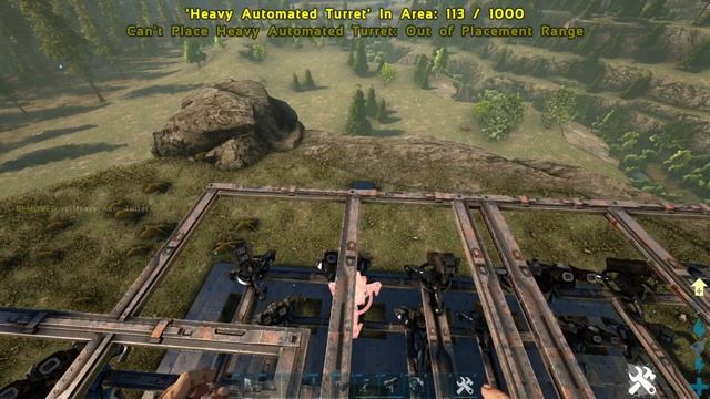 Best 3x3 Caged Turret Tower Design | Unofficial Ark Survival Evolved смотреть онлайн