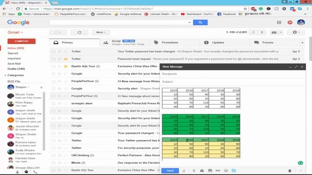 How to Copy and paste Excel 2016 sheet into the email смотреть онлайн