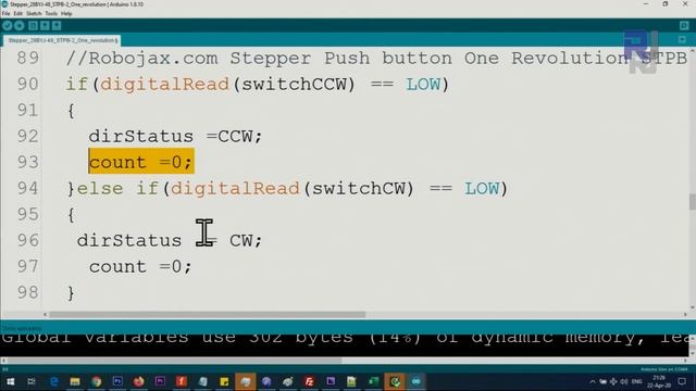 Using 28BYJ-48 Stepper Motor Push button Speed with 8 projects: Ultimate Video Tutorial Lesson 107 смотреть онлайн