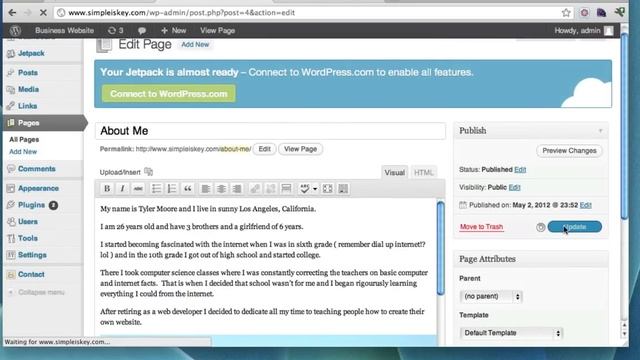 How To Make a Wordpress Website - AMAZING! смотреть онлайн