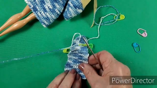 Вязаная обувь для Барби. Мастер-класс. Crochet Barbie. смотреть онлайн