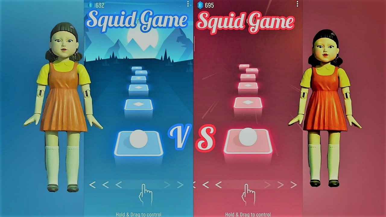 Squid Game Vs Squid Game - Tiles Hop EDM Rush 12.wmv