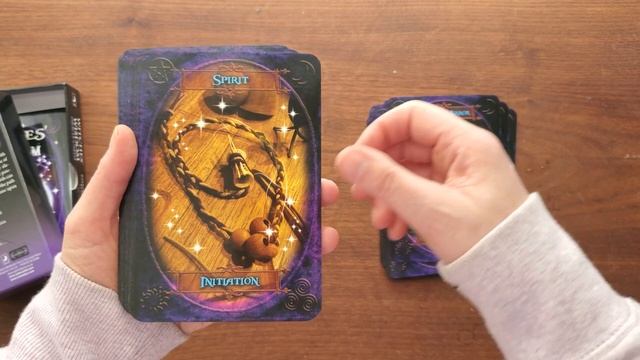 Witches Wisdom Oracle Cards - Flip Through смотреть онлайн