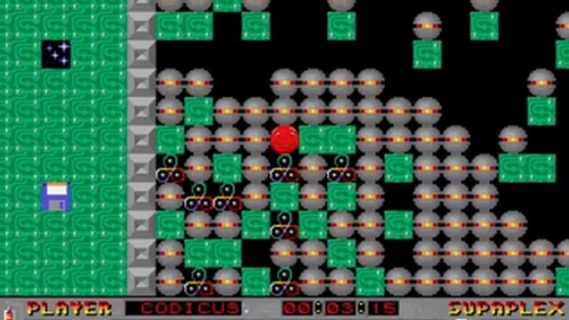 Supaplex - Harry up! - Level 69 Прохождение игры Supaplex (original) смотреть онлайн