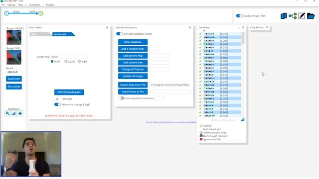 My MASSIVE Poker Solver Database смотреть онлайн