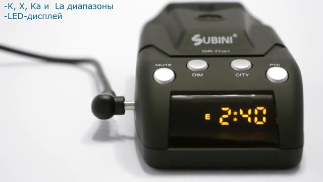 Обзор регистратора Subini GR H9+ STR смотреть онлайн