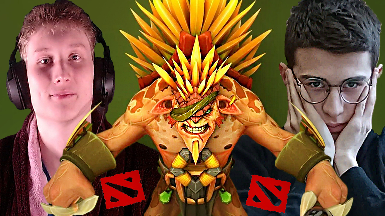 КОЖАНАЯ СПИНА В ДЕЛЕ | ДОТА 2 BRISTLEBACK С БРАТОМ