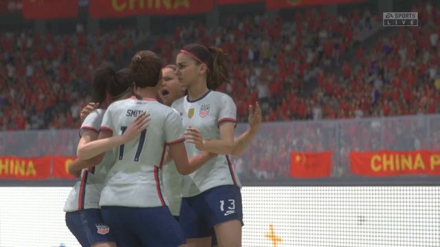 FIFA 23 PS5 4k UHD 60fps Women's Match China vs USA смотреть онлайн
