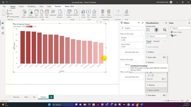 #17 Conditional formatting | Power BI смотреть онлайн