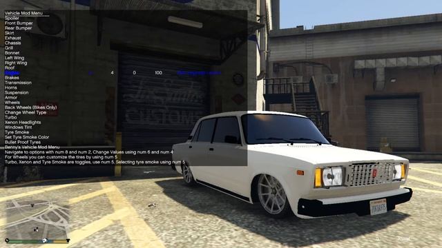 GTA V VAZ 2107 смотреть онлайн