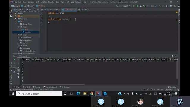 JAVA ARRAYS-CALL BY VALUE,REFERENCE -FOR EACH LOOP смотреть онлайн