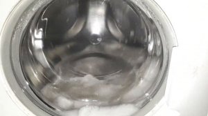 Cleaning the drum indesit with a dishwashing tablet (boil wash)