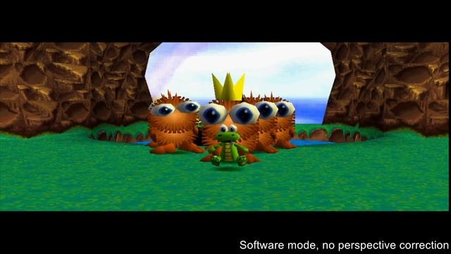 Direct comparison of non perspective correction vs perspective correction in PSX emulators смотреть онлайн