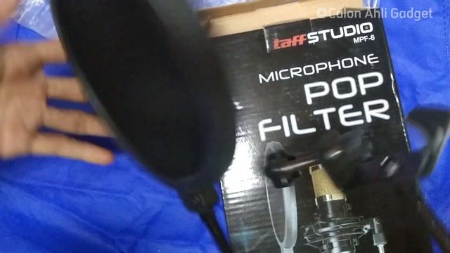 Taffstudio MPF 6 Microphone Pop Filter Peredam Kebisingan смотреть онлайн
