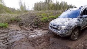 Испытываем Дастер на проходимость. Duster off-road.