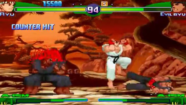 [Longplay] Street Fighter Alpha 3 Max Arcade - Ryu vs Evil Ryu & Akuma Final Battle A-ISM Ultra Har смотреть онлайн