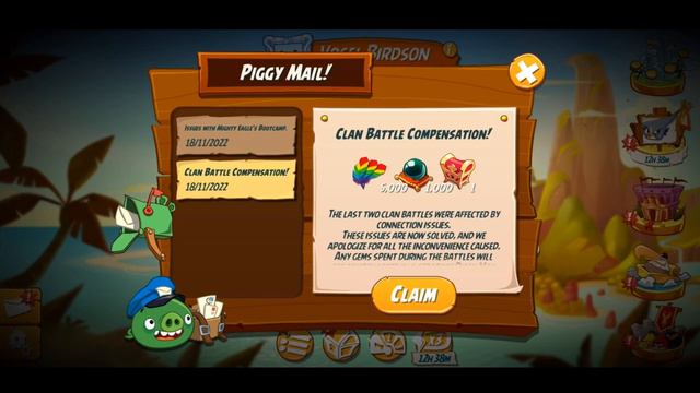 MEBC and Clan Battle Compensation | Angry Birds 2 смотреть онлайн