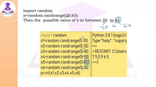 Random Module in Python || Python Random Number Generator || randrange() || randint() || random()