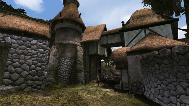 MORROWIND remastered - The swamp of Seyda Neen. OST, vivid scenes and relaxing ambient sounds смотреть онлайн