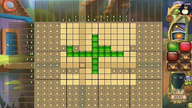 Fantasy Mosaics 28: Treasure Map (Gameplay) HD смотреть онлайн