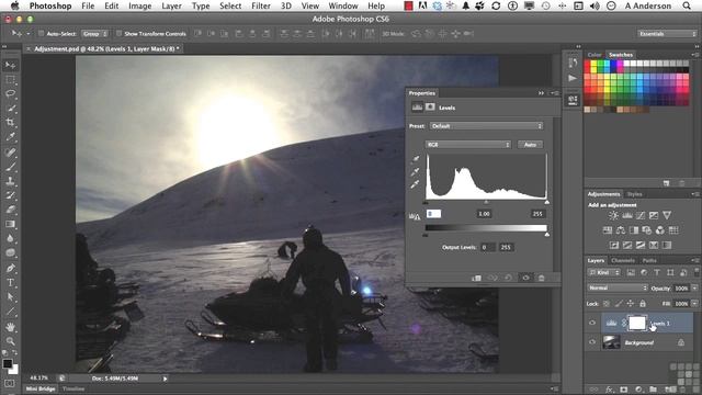 Adobe Photoshop CS6 Tutorial | Advanced Tips for Adjustment Layers | InfiniteSkills смотреть онлайн