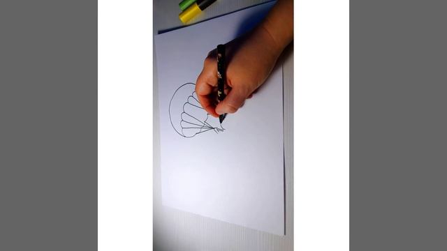 Рисую парашютиста ?