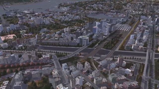 City Skylines Cinematic Tour - Port William смотреть онлайн