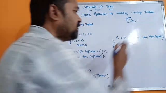 stop( ) || stop method in java || Thread class methods in java part6 смотреть онлайн