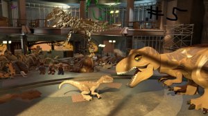 Lego jurassic world Прохождение Часть 5 - Гостевой центр