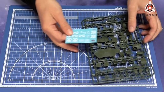 Обзор модели танка "Т-34/85" фирмы ICM в масштабе 1/35. смотреть онлайн