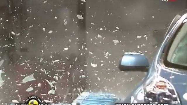 Краш тесты электромобиля Nissan Leaf смотреть онлайн