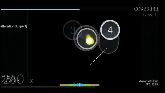 [osu!droid] ZAQ - Alteration (Expert) +HDDT FC! смотреть онлайн
